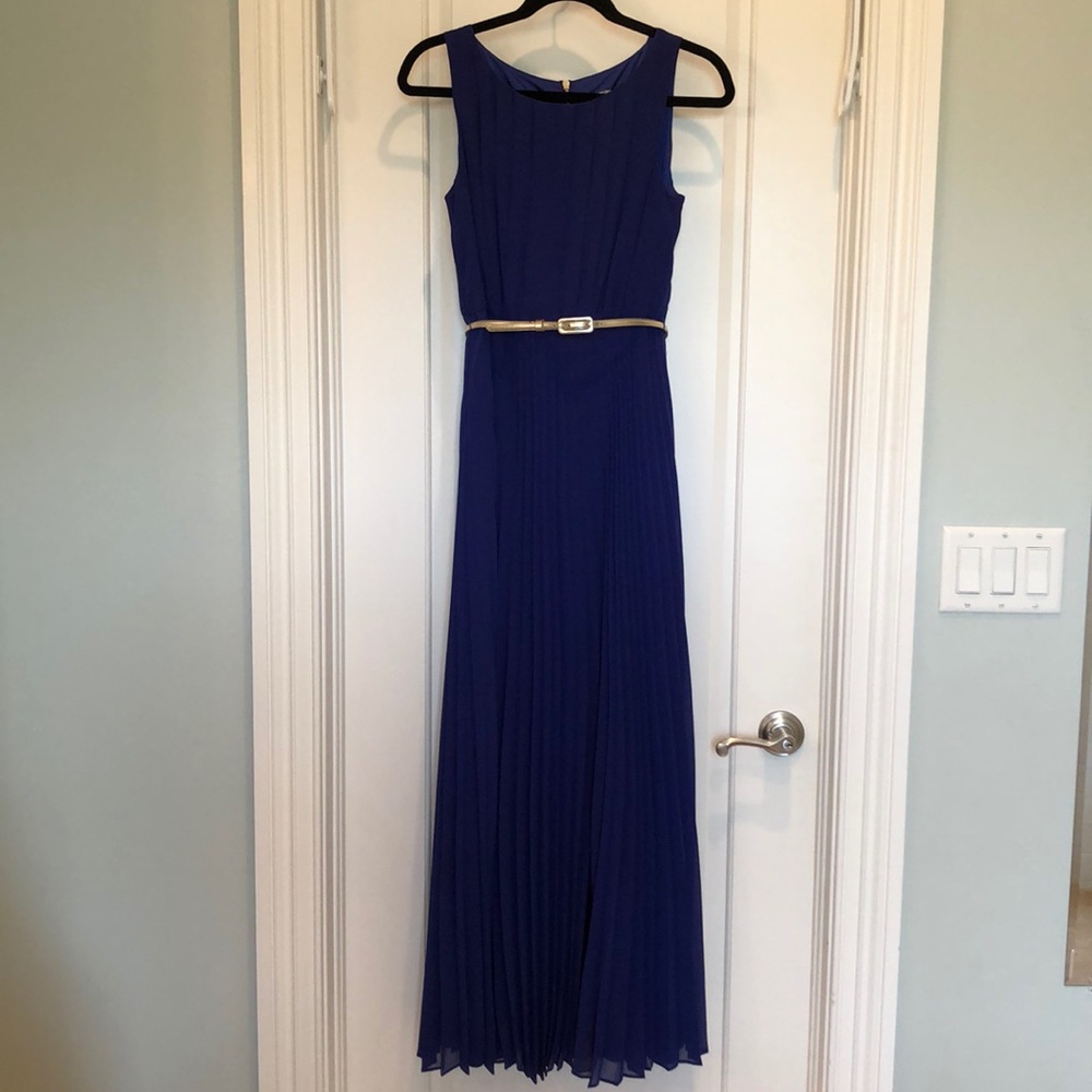 Eliza J long dress, royal blue size 4